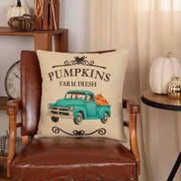 Thumbnail for Fall on the Farm Truck Pillow 18x18 VHC Brands