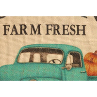 Thumbnail for Fall on the Farm Truck Pillow 18x18 VHC Brands zoom