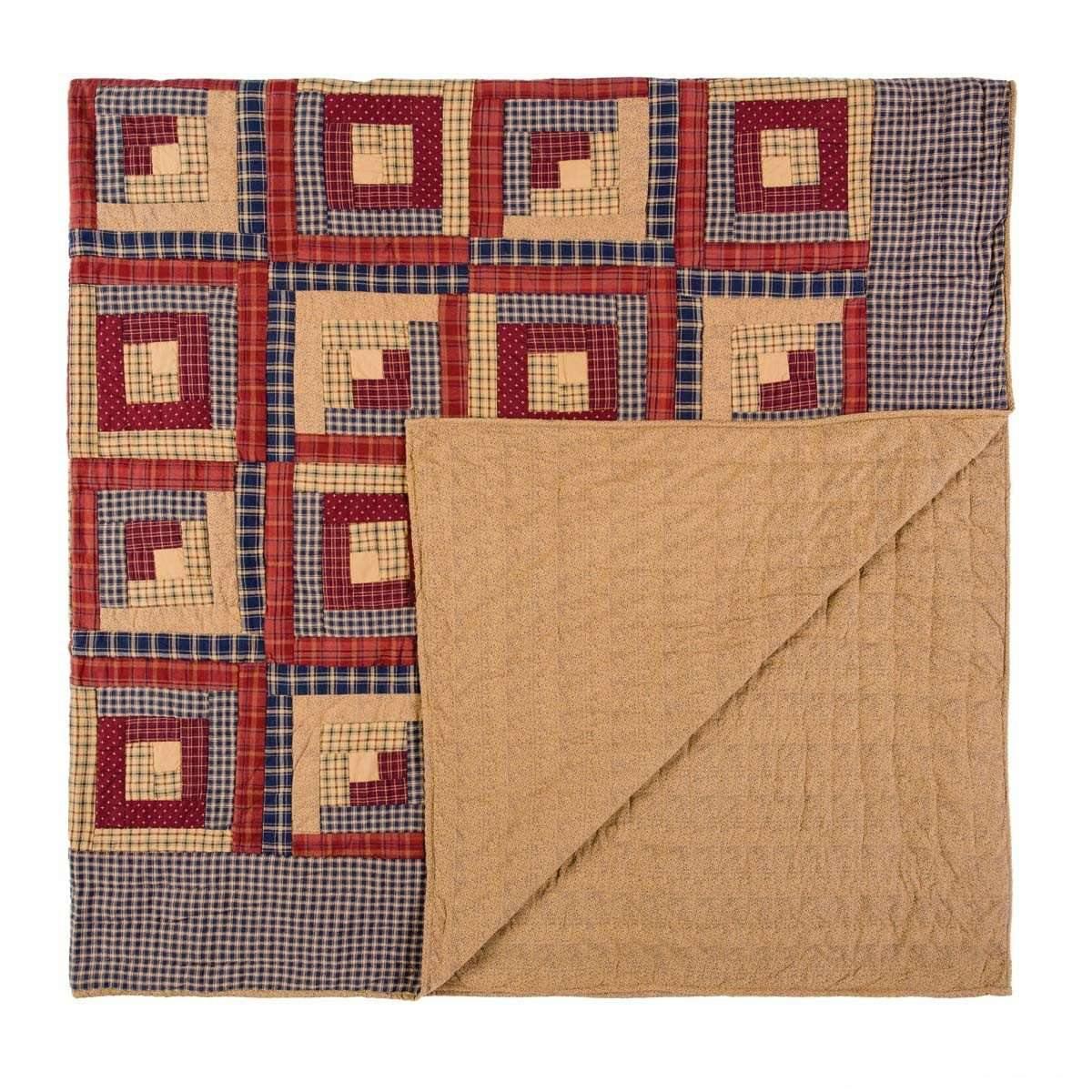 Millsboro Luxury King Quilt 120Wx105L VHC Brands folded