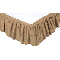 Thumbnail for Millsboro Bed Skirts Khaki, Burgundy, Navy VHC Brands - The Fox Decor