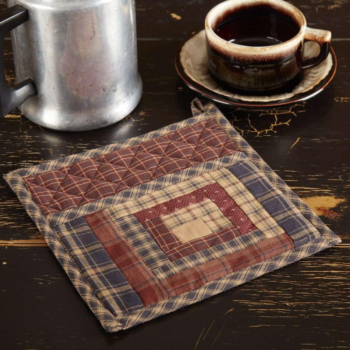 Millsboro Pot Holder Patch with Pocket 8" VHC Brands - The Fox Decor