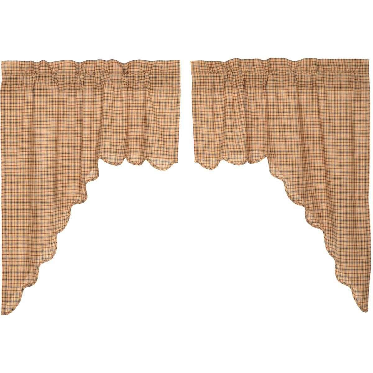 Millsboro Swag Scalloped 36x36x16 - The Fox Decor