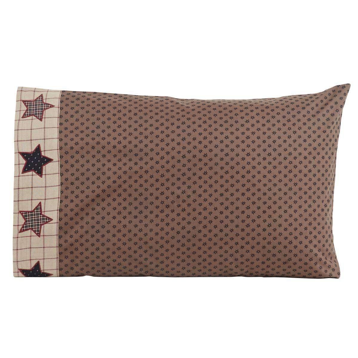 Bingham Star Standard Pillow Case Set of 2 21x30 VHC Brands - The Fox Decor