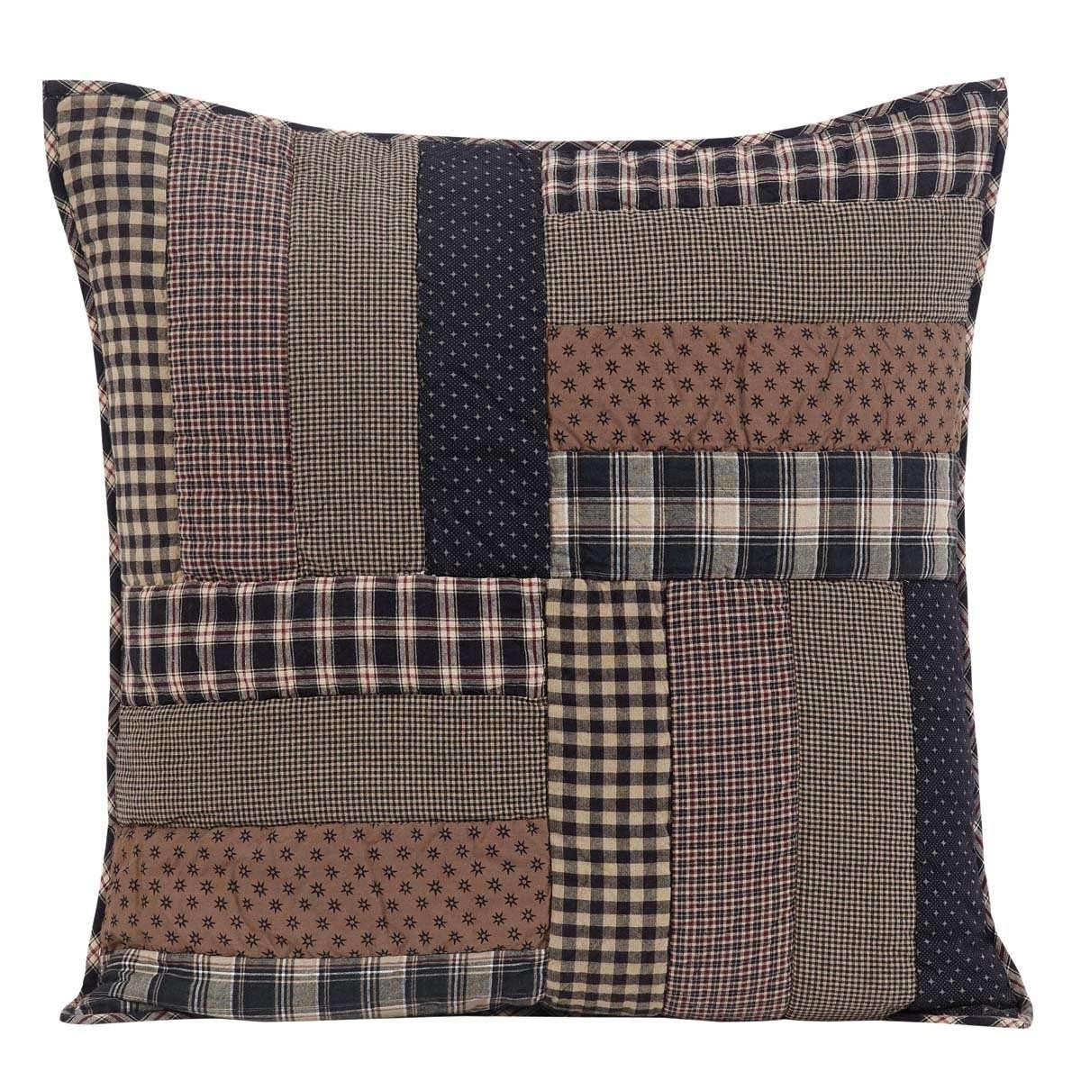Bingham Star Euro Sham Quilted 26x26 VHC Brands - The Fox Decor