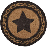 Thumbnail for Farmhouse Jute Braided Trivet Stencil Star 8