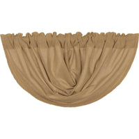 Thumbnail for Burlap Natural Balloon Valance Curtain Curtain 60x15 - The Fox Decor
