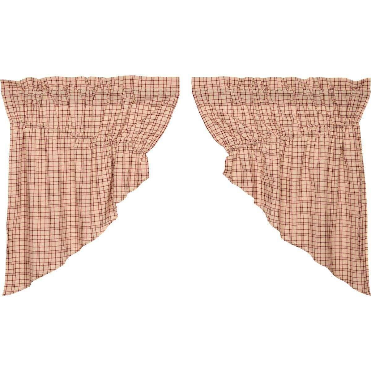 Tacoma Prairie Swag Curtain Set of 2 - The Fox Decor