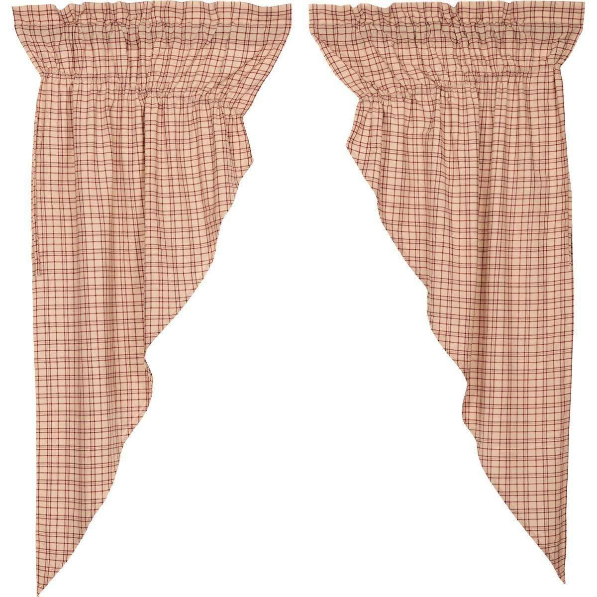 Tacoma Prairie Short Panel Curtain Set of 2 63x36x18 VHC Brands online