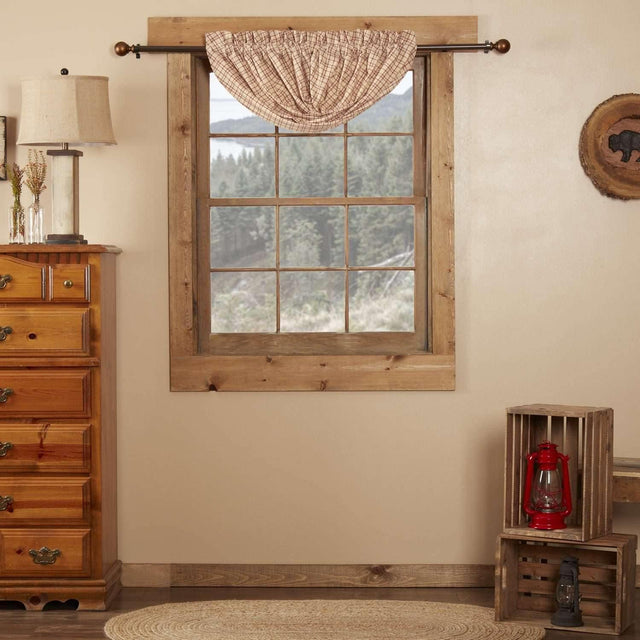 Tacoma Balloon Valance Curtain 15x60 - The Fox Decor