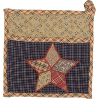 Thumbnail for Arlington Pot Holder with Pocket & Patchwork Star 8