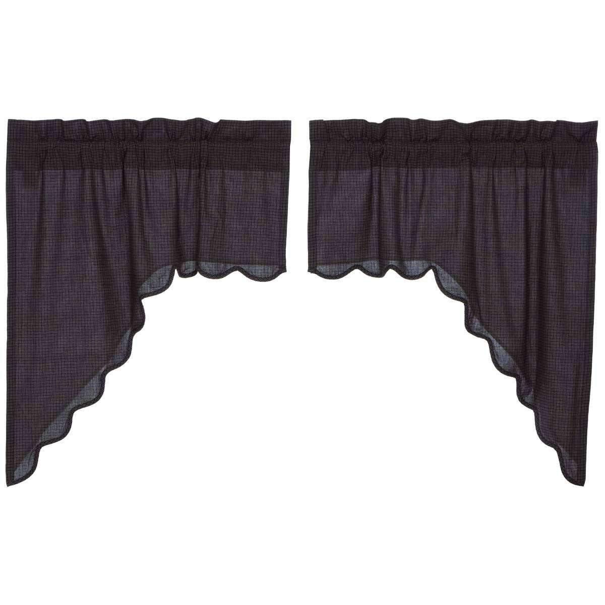 Arlington Swag Scalloped Set of 2-36x36x16 - The Fox Decor