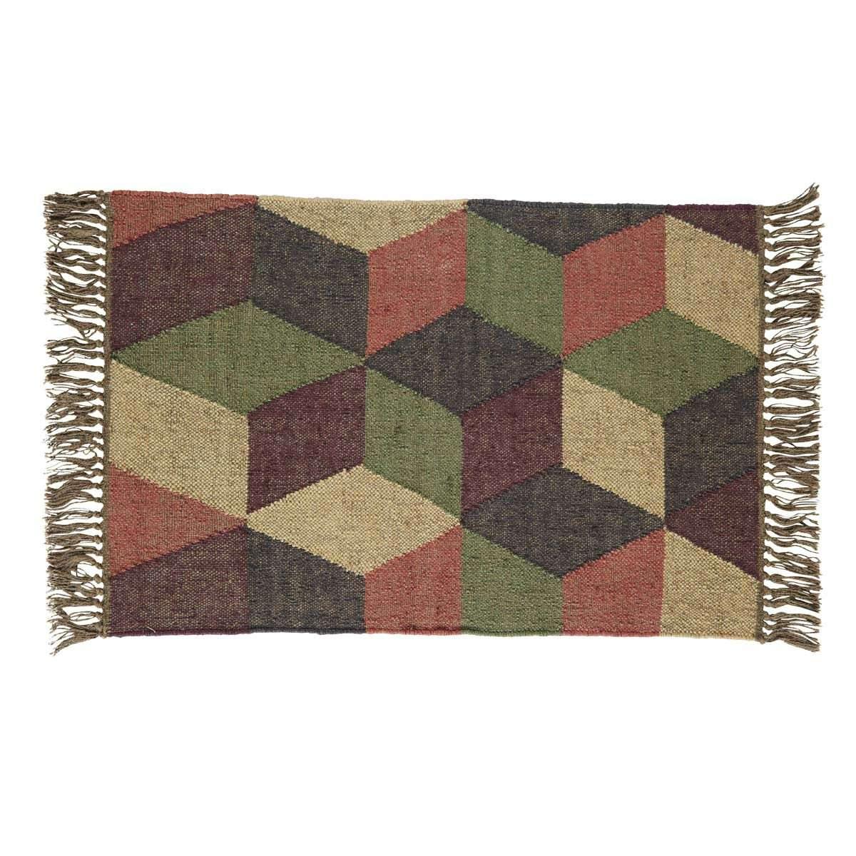Calistoga Kilim Rug Rect 24"x36" VHC Brands - The Fox Decor
