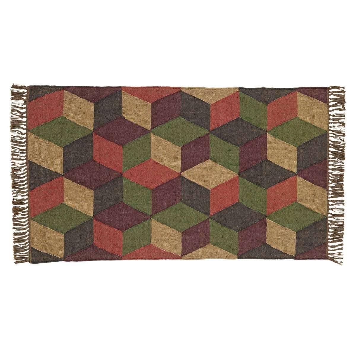 Calistoga Kilim Rug Rect 3'x5' VHC Brands - The Fox Decor