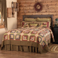 Thumbnail for Tea Cabin Twin Quilt 70Wx90L VHC Brands