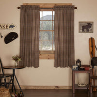 Thumbnail for Prescott Short Panel Curtain Scalloped Set of 2 63x36 - The Fox Decor