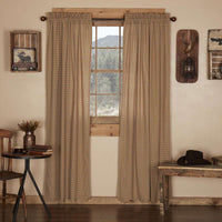 Thumbnail for Millsboro Panel Curtain Scalloped Set of 2 84