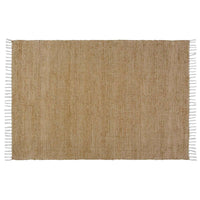 Burlap Natural Chindi/Rag Rug 4'x6' VHC Brands - The Fox Decor