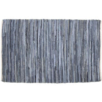 Thumbnail for Denim & Hemp Chindi/Rag Rug Rect 4'x6' VHC Brands - The Fox Decor