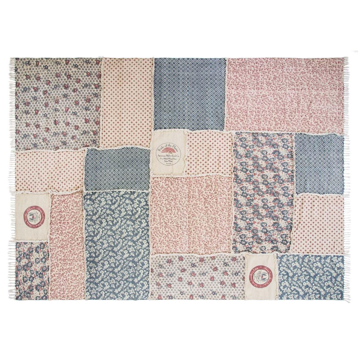 Millie Patchwork Rug Rect 7.75'x10.5' VHC Brands - The Fox Decor