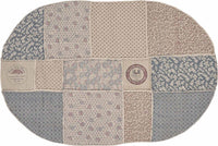 Thumbnail for Millie Patchwork Rug Oval 5'x7.5' VHC Brands - The Fox Decor