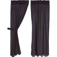 Thumbnail for Arlington Short Panel Curtain Scalloped Set of 2 63