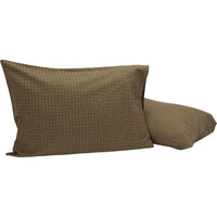 Thumbnail for Tea Cabin Green Plaid Standard Pillow Case Set of 2 21x30 VHC Brands - The Fox Decor