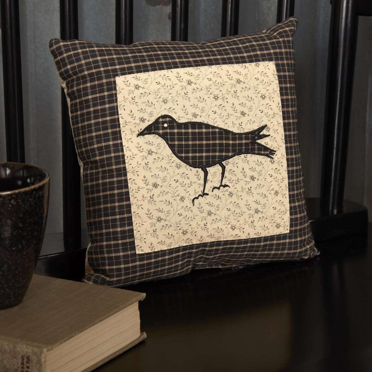 Kettle Grove Pillow Crow 10x10 VHC Brands - The Fox Decor