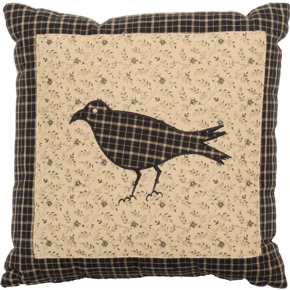 Kettle Grove Pillow Crow 10x10 VHC Brands - The Fox Decor
