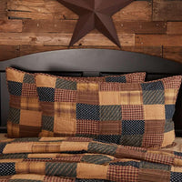 Patriotic Patch King Sham 21x37 VHC Brands - The Fox Decor