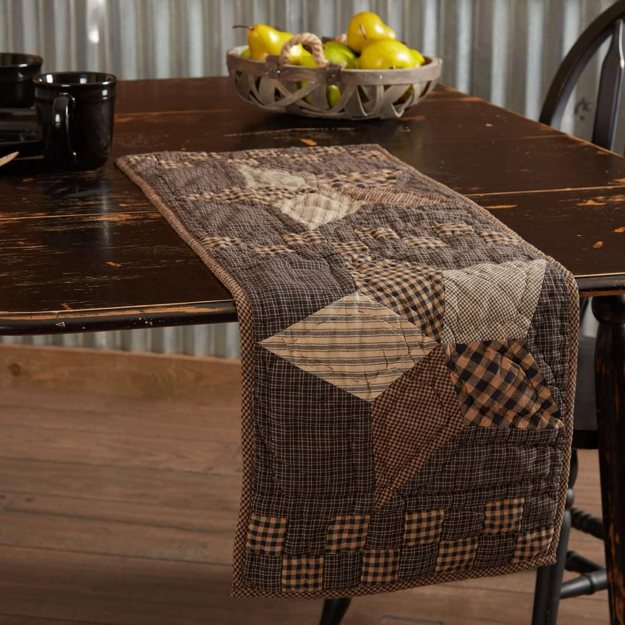 Farmhouse Star Runner Quilted 13x36 VHC Brands - The Fox Decor
