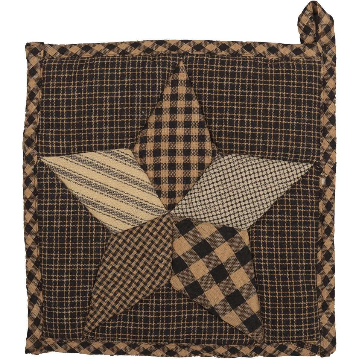 Farmhouse Star Pot Holder 8" VHC Brands - The Fox Decor