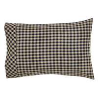 Thumbnail for Black Check Standard Pillow Case Set of 2 21x30 VHC Brands - The Fox Decor