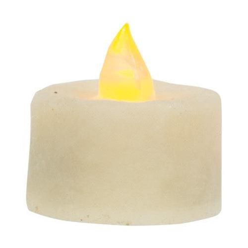 6/Pkg, Ivory Timer Tealights - The Fox Decor