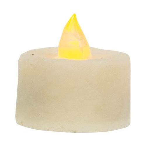 6/Pkg, Ivory Timer Tealights