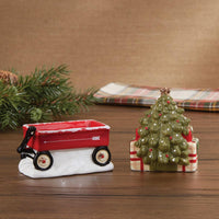 Over The River Salt & Pepper Set - Park Designs - The Fox Decor