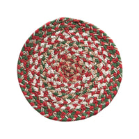Holly Berry Braided Trivet - Set Of 6 Park Designs - The Fox Decor