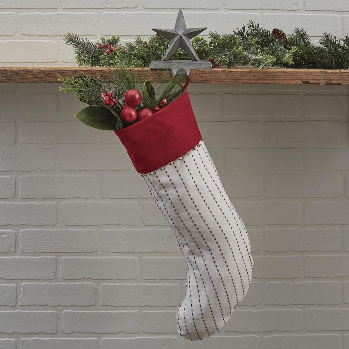 Mason & Peppermint Stocking - Park Designs - The Fox Decor