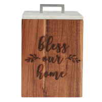 Thumbnail for Farmhouse Wood Canister-Large Park Designs - The Fox Decor