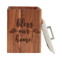 Thumbnail for Farmhouse Wood Canister-Large Park Designs - The Fox Decor