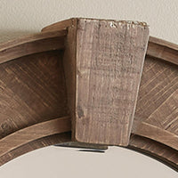 Thumbnail for Oval Distressed Wood Mirror Park Designs - The Fox Decor