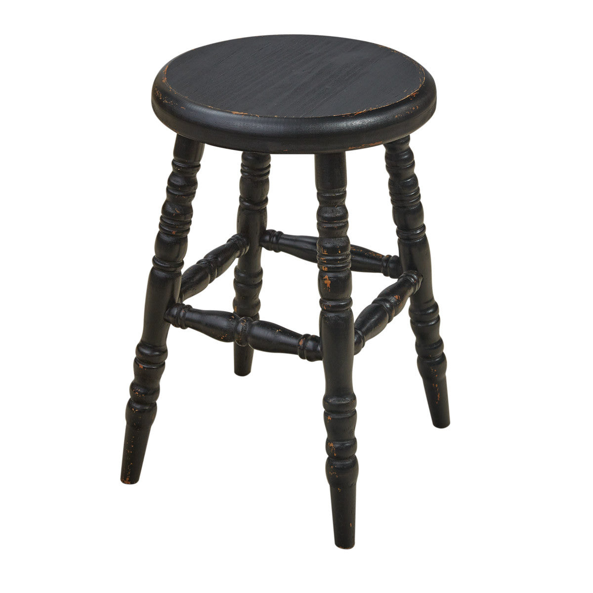 Stool With Turned Legs - Park Designs