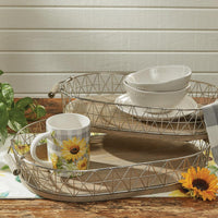 Thumbnail for Crestwood Oval Trays Set of 2 - Park Designs - The Fox Decor