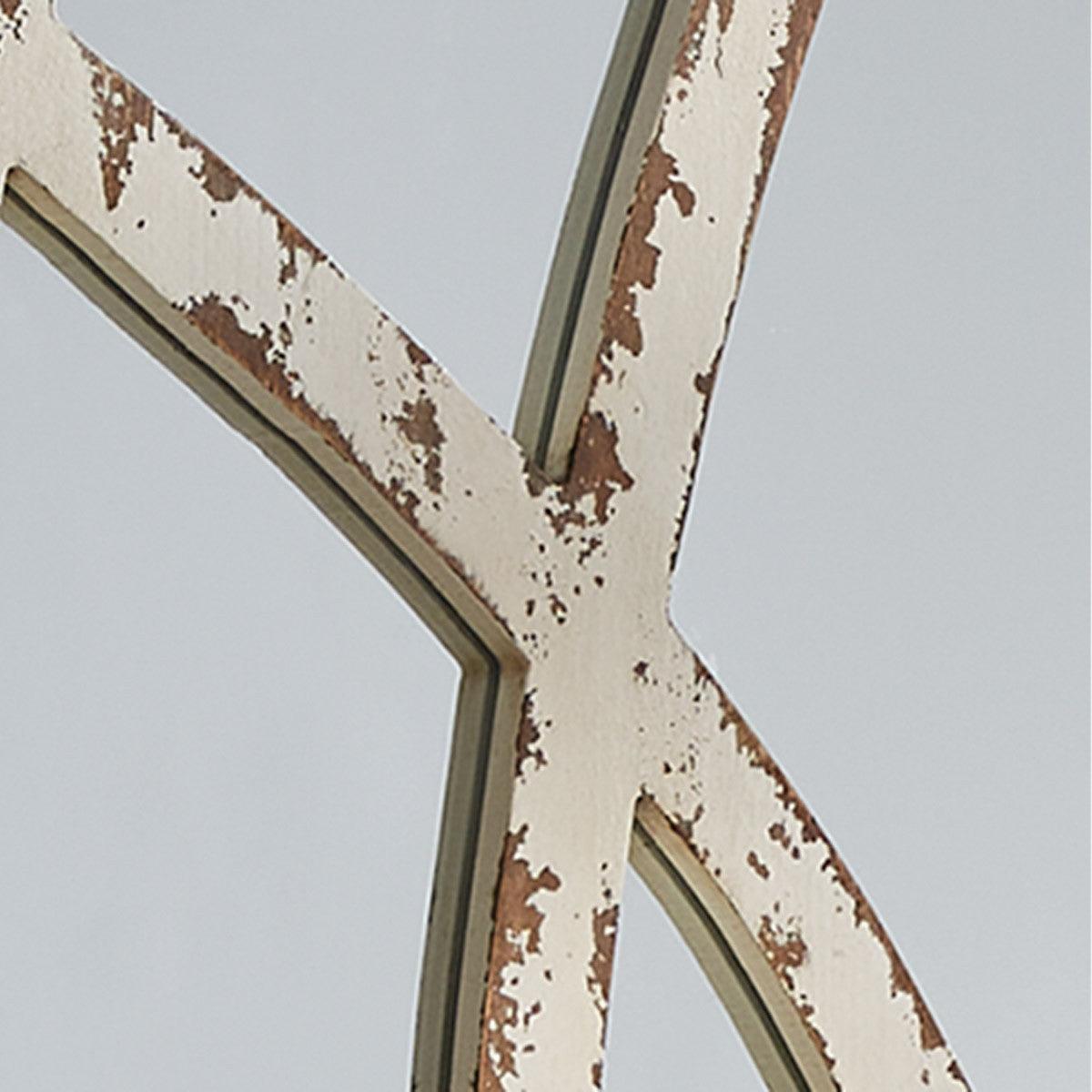 Cathedral Distressed Wood Mirror Park Designs - The Fox Decor