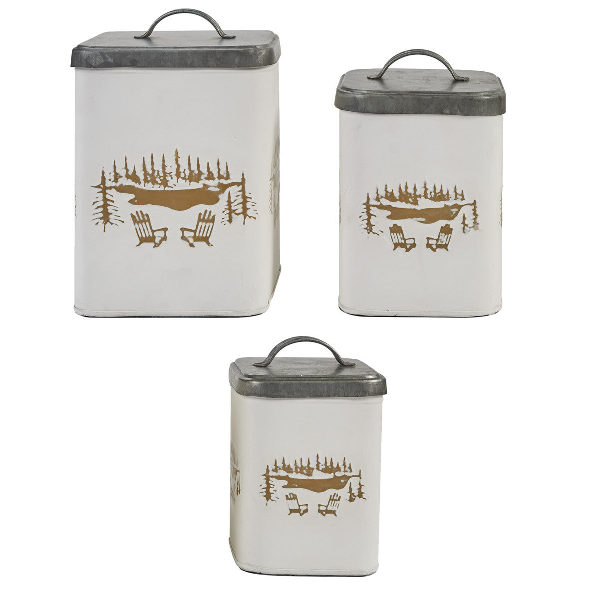 Adirondack Canisters - Set of 3 Park Designs