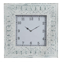 Thumbnail for Tile Clock Distressed Cream Park Designs - The Fox Decor