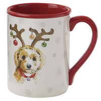 Thumbnail for Holiday Paws Mugs - Set of 4 Assorted Park Designs