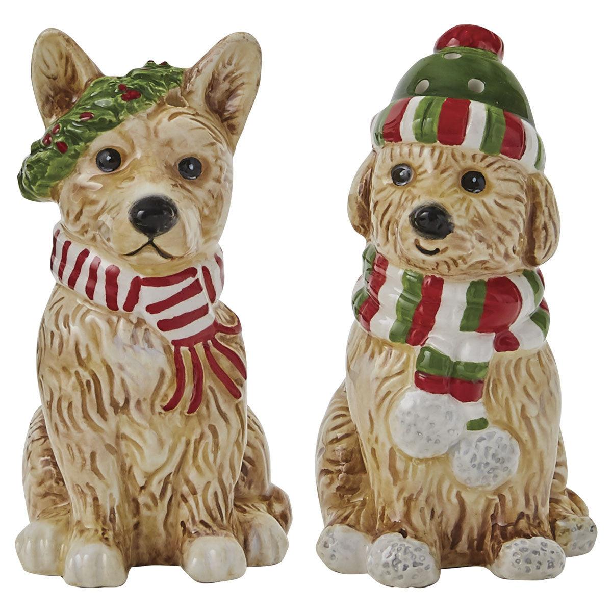 Holiday Paws Salt & Pepper Set - Park Designs - The Fox Decor