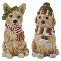 Holiday Paws Salt & Pepper Set - Park Designs - The Fox Decor