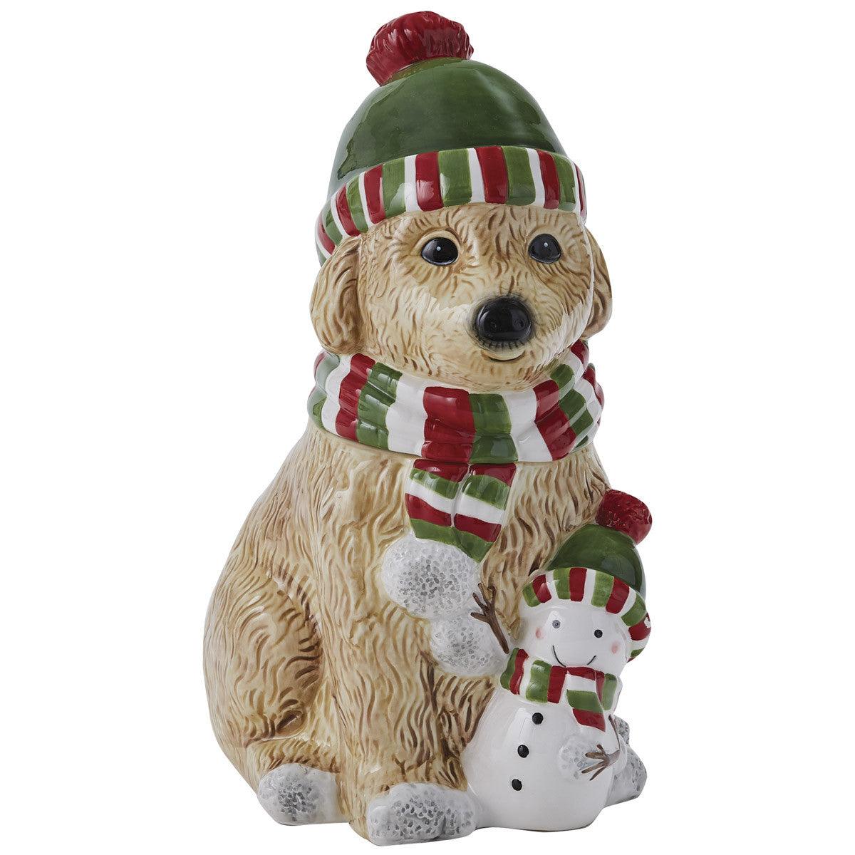 Holiday Paws Cookie Jar - Park Designs