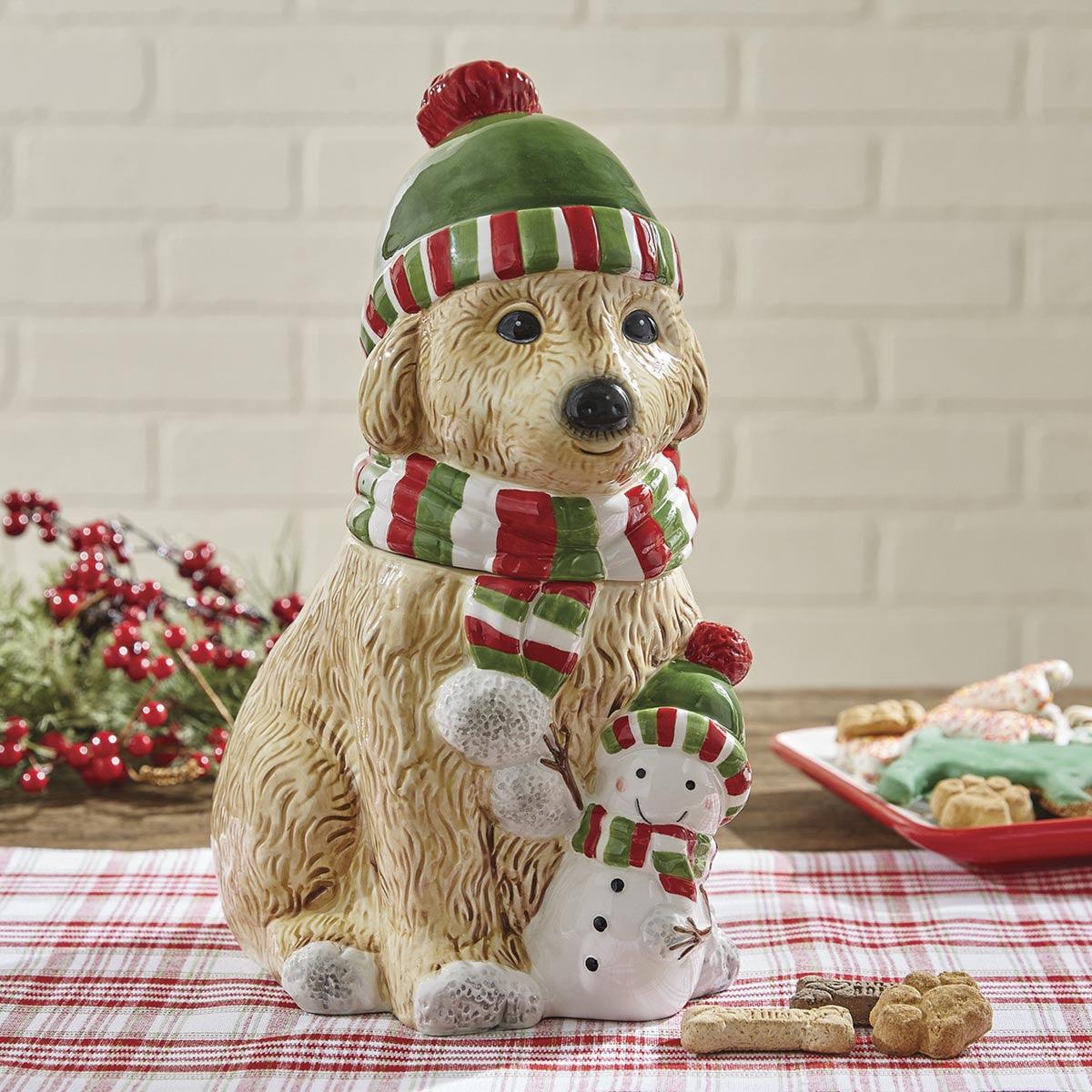 Holiday Paws Cookie Jar - Park Designs